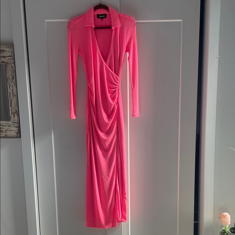 SEROYA knit dress